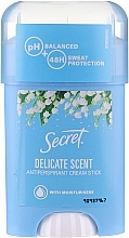 Cream Antiperspirant Deodorant - Secret Key Platinum Power Delicate Antiperspirant Deodorant — photo N1