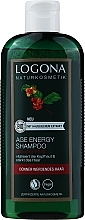 Fragrances, Perfumes, Cosmetics Anti-Aging Caffeine Shampoo "Strength & Growth" - Logona Hair Care Age Energy Shampoo