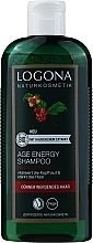 Anti-Aging Caffeine Shampoo "Strength & Growth" - Logona Hair Care Age Energy Shampoo — photo N1