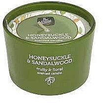 Honeysuckle & Sandalwood Scented Candle - Pan Aroma Honeysuckle & Sandalwood Scented Candle — photo N1