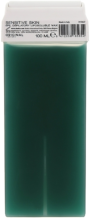 Liposoluble Cartridge Wax for Sensitive Skin, green - Original Best Buy Epil Depilatory Liposoluble Wax — photo N1