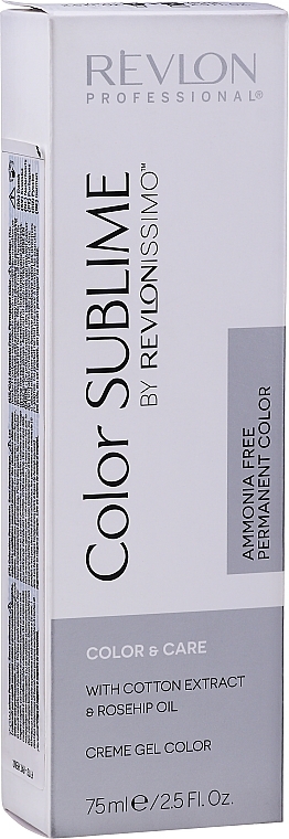 Permanent Ammonia-Free Hair Color - Revlon Professional Revlonissimo Color Sublime Color&Care — photo N2