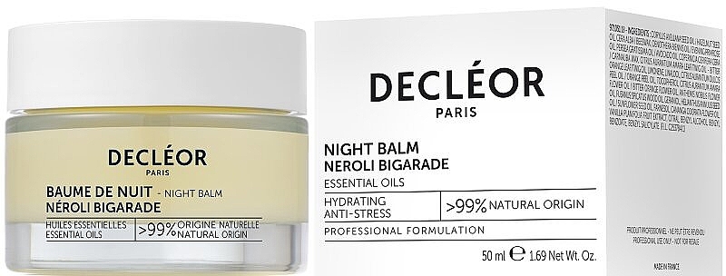 Moisturizing Night Face Balm - Decleor Neroli Bigarade Night Balm — photo N1