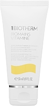 Fragrances, Perfumes, Cosmetics Anti-Dullness Hand & Nail Cream with Niacinamide - Biotherm Biomains Vitamin