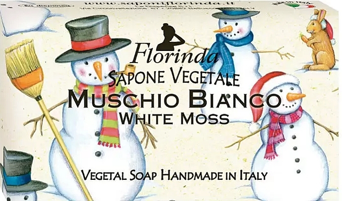 Soap 'White Moss' - Florinda Christmas Collection Soap — photo N1