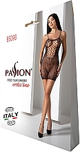 Erotic Bodysuit BS096, black - Passion Bodystocking — photo N1