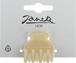 Fragrances, Perfumes, Cosmetics Claw Clip JG71106 CRN, 3.5 x 3 cm, small, milky - Janeke Hair Clip