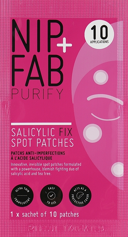 Spot Patch with Salicylic Acid - NIP+FAB Salicylic Fix Spot Patches — photo N12