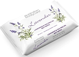 Lavender & Tea Tree Oil Wet Wipes - Australian Bodycare Wet Wipes — photo N1