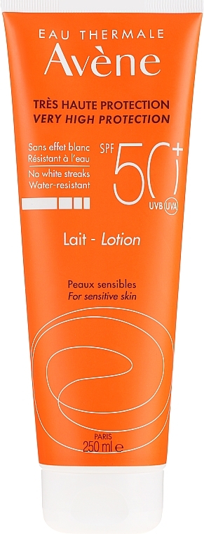 Sun Lotion - Avene Eau Thermale Sun Very High Protection Lotion SPF50 — photo N1