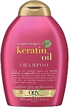 Fragrances, Perfumes, Cosmetics Brittle Hair Shampoo - OGX Anti-Breakage Keratin Oil Shampoo