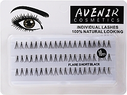 Individual Lashes, 10 mm - Avenir Cosmetics — photo N1