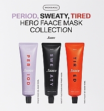 Set - Faace Three Hero Mask Collection — photo N1