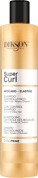 GIFT! Avocado & Elastin Shampoo for Curly Hair - Dikson Super Curl Shampoo — photo N1