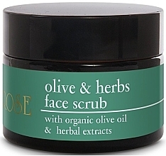 Olive Oil & Herbal Extracts Face Scrub - Yellow Rose Olive & Herbs Face Scrub — photo N1