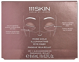 Fragrances, Perfumes, Cosmetics Rose Gold Illuminating Eye Mask - 111SKIN Rose Gold Illuminating Eye Mask Box