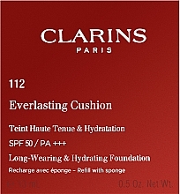 Fragrances, Perfumes, Cosmetics Long-Lasting Cushion Foundation SPF 50 - Clarins Everlasting Cushion Foundation (refill)