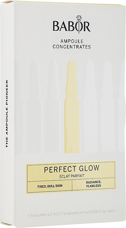 Face Ampoule "Perfect Glow" - Babor Ampoule Concentrates Perfect Glow — photo N1
