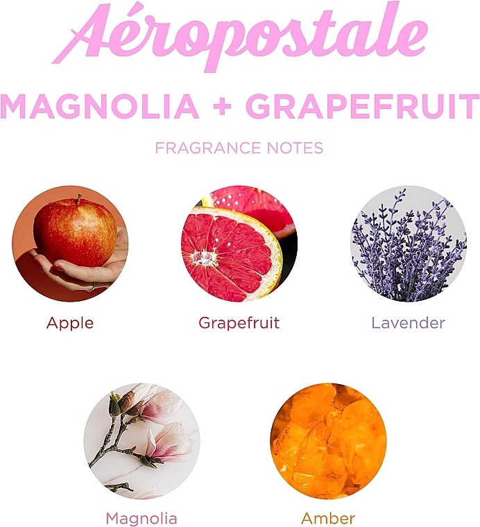 Scented Candle - Aeropostale Magnolia & Grapefruit Fine Fragrance Candle — photo N4