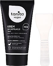 3-in-1 Vegan Charcoal Depilatory Cream - Tanita Vegan — photo N16