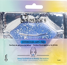 Glitter Hydrogel Lip Mask - IDC Institute Glitter Hydrogel Lips Pad Blue — photo N1