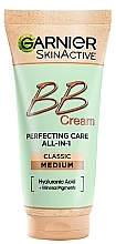 Fragrances, Perfumes, Cosmetics BB Cream - Garnier Skin Active BB Cream Perfecting Care All-In-1 Classic