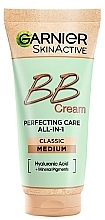 BB Cream - Garnier Skin Active BB Cream Perfecting Care All-In-1 Classic — photo N1