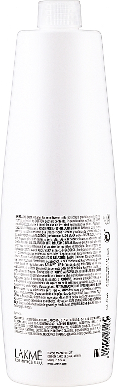 Relaxing Conditioner - Lakme K.Therapy Sensitive Relaxing Balm — photo N21