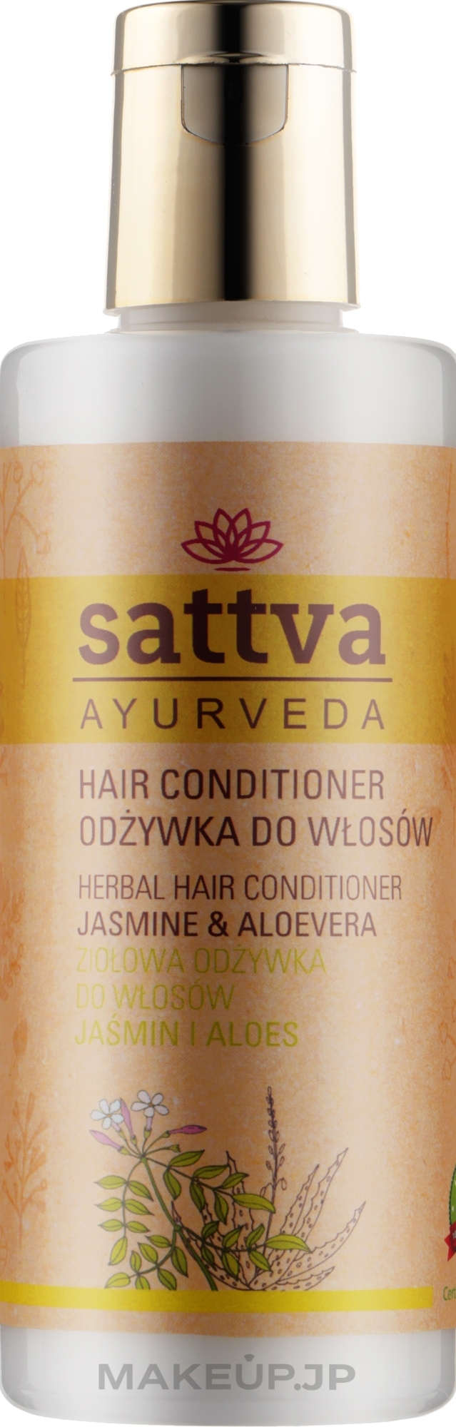 Hair Conditioner - Sattva Conditioner Jasmine Aloe Vera — photo 210 ml