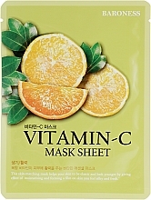 Fragrances, Perfumes, Cosmetics Vitamin C Sheet Mask - Beauadd Baroness Mask Sheet Vitamin C