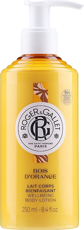 Roger & Gallet Bois d'Orange Wellbeing Body Lotion - Body Lotion with Natural Bitter Orange Essence — photo N1