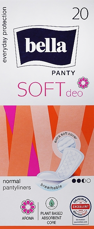 Sanitary Pads 'Panty Soft Deo Fresh', 20 pcs - Bella — photo N1