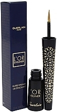 Liquid Eyeliner - Guerlain Eyeliner L'Or Sparkling Gold — photo N2