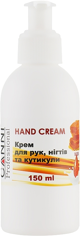 Hand, Nail & Cuticle Cream with Beeswax - Canni Hand Cream — photo N1