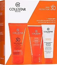 Fragrances, Perfumes, Cosmetics Set - Collistar Sun Care Gift Set (b/cr/150ml + sh/gel/150ml + b/balm/100ml)