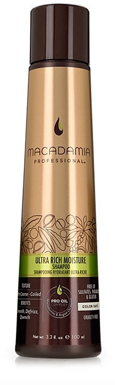 Hair Shampoo - Macadamia Professional Natural Oil Ultra Rich Moisture Shampoo — photo N2