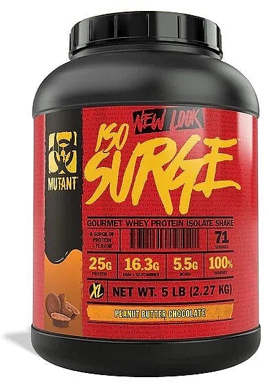 Protein - Mutant Iso Surge Peanut Butter Chocolate — photo N1