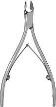 Cuticle Scissors S, 6-7 mm, silver - Tufi Profi — photo N1
