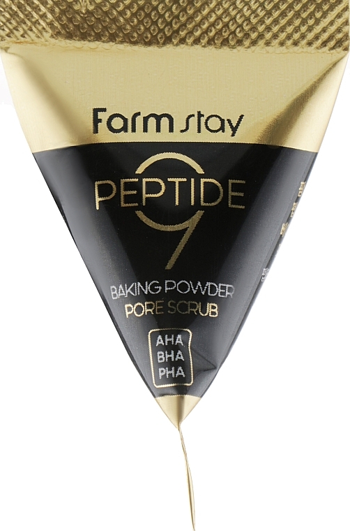 Peptide Complex & Amino Acid Scrub - FarmStay Peptide 9 Baking Powder Pore Scrub — photo N2