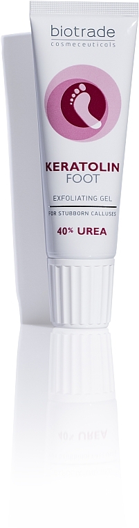 For Stubborn Calluses, 40% Urea - Biotrade Keratolin Foot Exfoliating Gel  — photo N1