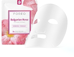 Fragrances, Perfumes, Cosmetics Rose Water Sheet Smart Mask for Dry Skin - Foreo Bulgarian Rose Sheet Mask