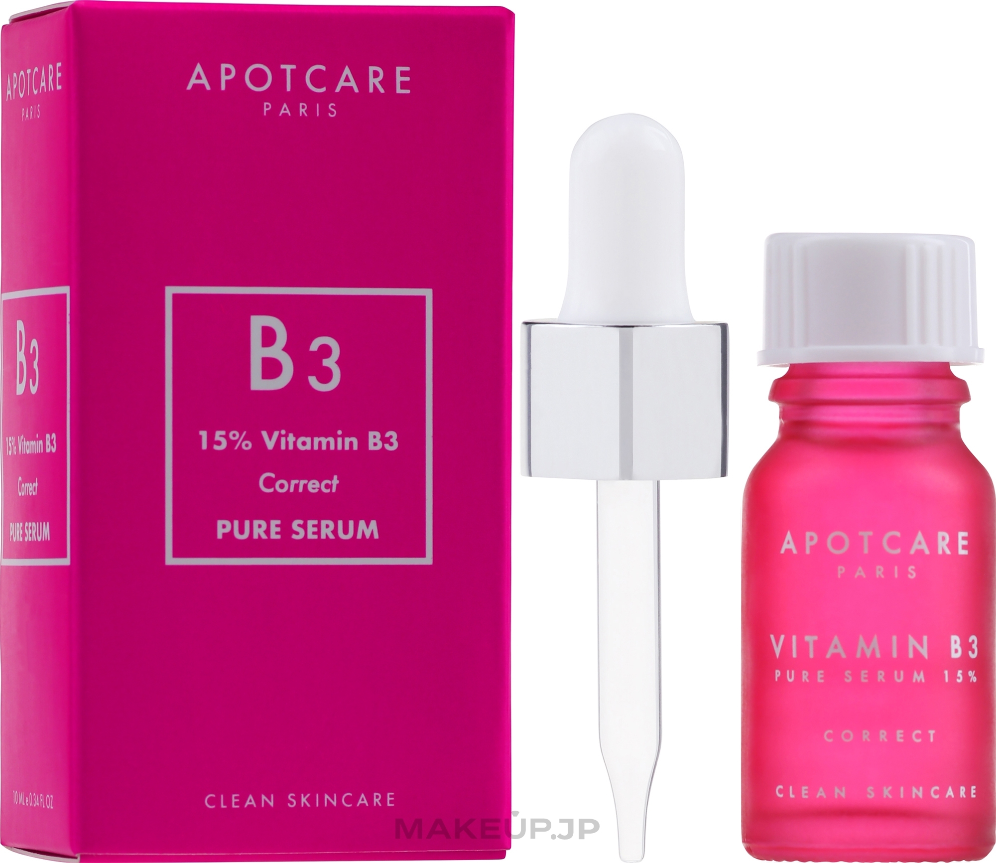 Anti-Redness Serum - APOT.CARE Pure Seurum Vitamin B3 — photo 10 ml