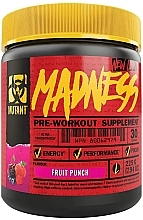 Fragrances, Perfumes, Cosmetics Fruit Punch Pre-Workout Complex - Mutant Madness Fruit Punch