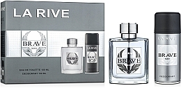 Fragrances, Perfumes, Cosmetics La Rive Brave Man - Set (edt/100ml + deo/150ml)