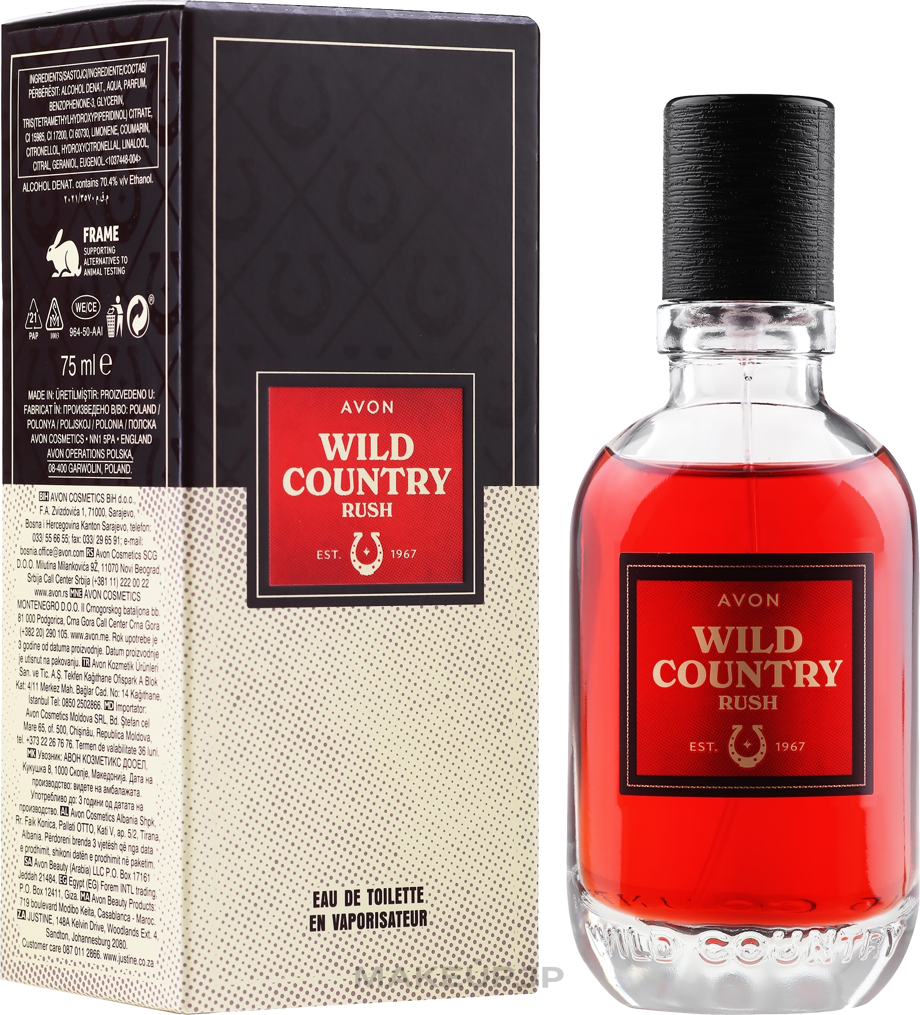 Avon Wild Country Rush - Eau de Toilette — photo 75 ml