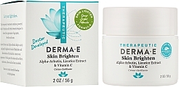 Zinc Brightening Face Cream - Derma E Therapeutic Topicals Skin Lighten Cream — photo N2