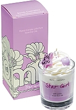 Fragrances, Perfumes, Cosmetics Scented Candle in Glass - Bomb Cosmetics Piped Candle Stargirl