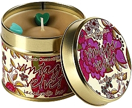 Fragrances, Perfumes, Cosmetics Tin Scented Candle - Bomb Cosmetics Vintage Velvet Tin Candle