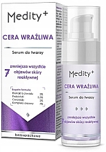 Fragrances, Perfumes, Cosmetics Face Serum for Sensitive Skin - AVA Laboratorium Medity+