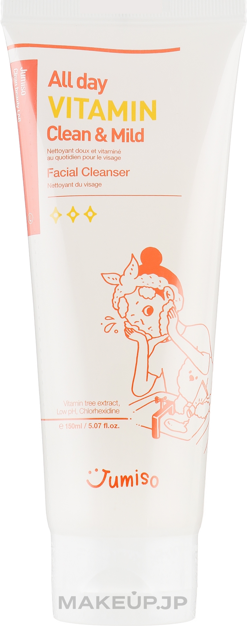 Face Cleanser - HelloSkin Jumiso All Day Vitamin Clean & Mild Facial Cleanser — photo 150 ml